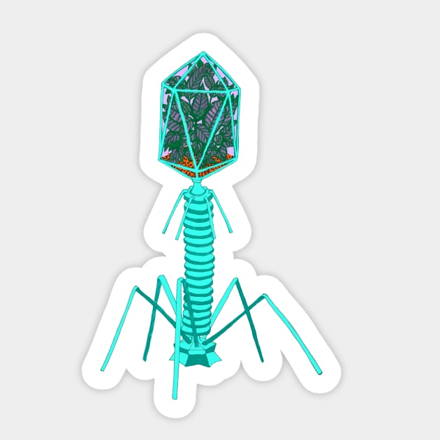 Viral Terrarium Sticker by RaLiz